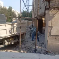 حمل نخاله وتخریب