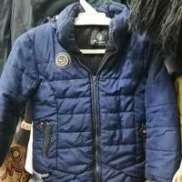 کاپشن خارجی پلیور هودی پسرانه بافت پافر دورس سوشرت