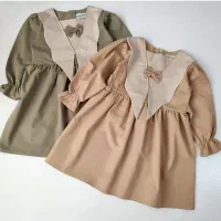 پیراهن چین دار کتان|کفش و لباس بچه|بناب, |دیوار