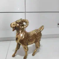 مجسمه قوچ برنزی