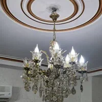 لوستر تمام برنجی پذیرایی