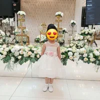 لباس عروس دخترانه،سارافان پاییزی