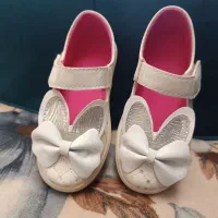 کفش سفید دخترانه