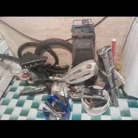 موتور گازی و دوچرخه
