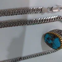 زنجیرو دستبند و انگشتر مردانه نقره|جواهرات|رشت, یخسازی|دیوار