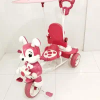 دوچرخه (سه چرخه عروسکی) مناسب سن ۲ تا ۵ سال|دوچرخه، اسکیت، اسکوتر|بروجن, |دیوار