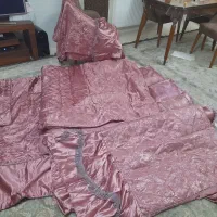 ست رو تختی دو نفره خارجی با پرده اتاق خواب ست|سرویس روتختی|کرج, گوهردشت|دیوار