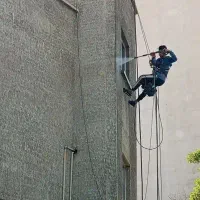 کاردرارتفاع. نماشویی. پیچ روپلاک نما. راپل کار|خدمات نظافت|تهران, نیروی هوایی (پیروزی)|دیوار