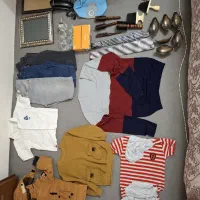 وسایل خونه لباس و شلوار و لباس پسرانه کفش