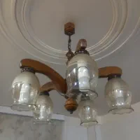 لوستر چوبی