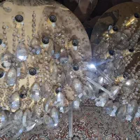 لوستر طلایی جفت|لوستر و چراغ آویز|رباط‌کریم, الارد|دیوار