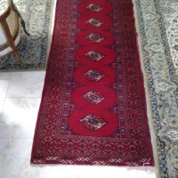 فرش تورکمن دست بافت کنه سالم