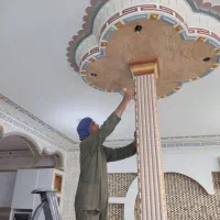 نقاشی و رنگ آمیزی ساختمان با تجربه بالا.|خدمات پیشه و مهارت|صدرا-فارس, فاز ۱|دیوار