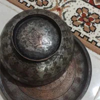 کاسه مسی قدیمی|کلکسیون اشیاء عتیقه|اسدآباد, |دیوار