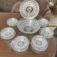 ظرف کریستال قدیمی