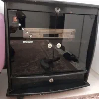 میز زیر تلویزیون ام دی اف مشکی