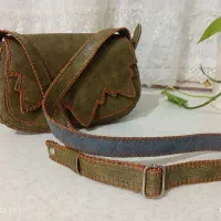 کیف چرم دست دوز مدل برگ|کیف، کفش، کمربند|محمدشهر, محمدشهر|دیوار