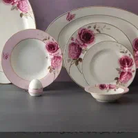 ظروف گل سرخی زرین رزفلاور