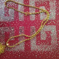 آویز و‌گردنبند با روکش طلای ۲۴