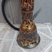 قلیون میوه ای با چوب  و شیشه ای|کلکسیون و سرگرمی|لامرد, |دیوار