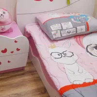 ست تخت و کمد کودک و نوجوان، برند آپادانا، شرکتی|تخت و سرویس خواب|رشت, باهنر|دیوار