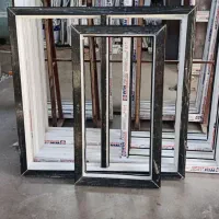 در و پنجره دوجداره آلومینیوم یو پی وی سی upvc