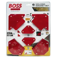 مجموعه6عددی گونیا مگنتی( آهنربایی )جوشکاری باسJT-6