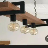 ساخت انواع لوستر چوبی و شلف چوبی دیواری|لوستر و چراغ آویز|پرند, فاز ۶|دیوار