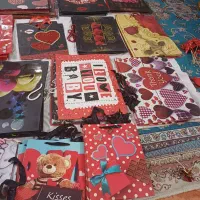 ی سری وسایل مغازه پاکت کادو وجعبه کادو