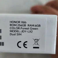 گوشی honor - آنر X6b  6/256 آکبند با گارانتی|موبایل|تهران, نیروی هوایی (پیروزی)|دیوار