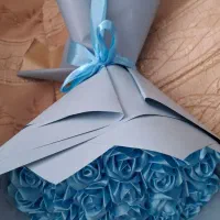 گل روبانی دسته گل ربانی خواستگاری(شاخه ای ۱۴ تومن)|گل مصنوعی|مشهد, چهنو|دیوار