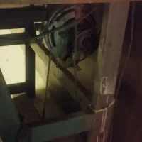 پایه چرخ میاندوز به همراه موتور سالم