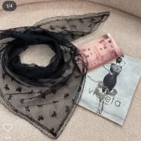 مینی اسکارف دانتل و شال