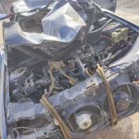 ماشین تصادفی فقط موتور گیربکس سالم