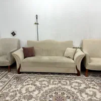 یک ست مبلمان ده نفره همراه با جلو مبلی|مبلمان خانگی و میز عسلی|پیرانشهر, |دیوار
