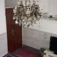 لوستر برنجی ۶ شاخه ۱۲ شعله