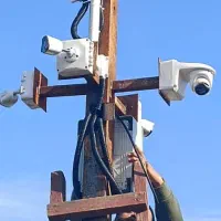 نصب دوربین و دزدگیر و انتقال تصویر بدون اینترنت