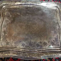 سینی قدمتی تمام نقره|جواهرات|تهران, آذربایجان|دیوار