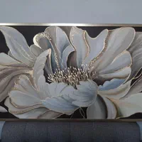 تابلو نقاشی گل عروس