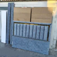 تخت خواب دو نفره چستر با تشک رویال و ستکای نو نو