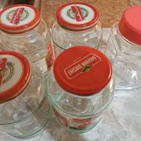 شیشه مخصوص ترشی یک و نیم کیلویی|ظروف نگهدارنده، پلاستیکی، یکبارمصرف|اسلامشهر, مطهری|دیوار