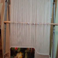 تابلو فرش نیمه بافته شده