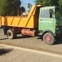 بنز خاور ۶۰۸ فرمان هیدرولیک مدل ۱۳۶۰ کمپریسی