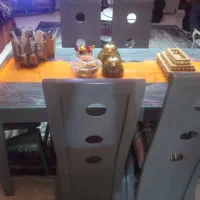 میز نو و مبل چرم ایتالیایی|مبلمان خانگی و میز عسلی|ابریشم, |دیوار