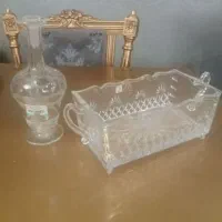 دیس قلم آبی بشقاب مجسمه دیوارکوب چینی ظرف کریستال|مجسمه، تندیس، ماکت|تهران, امانیه|دیوار