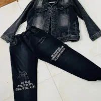 کت و شلوار جین پسرانه