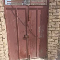 درب حیاط دو لنگه ای