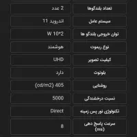 تلویزیون ۶۵ اینچ بلانتون هوشمند (آکبند) BEE-TV6522|تلویزیون و پروژکتور|مشهد, توس (بلوار توس)|دیوار