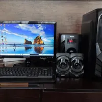 کیسکامپیوتر+مانیتور+لوازمجانبی