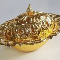 قندان سیلور طلایی